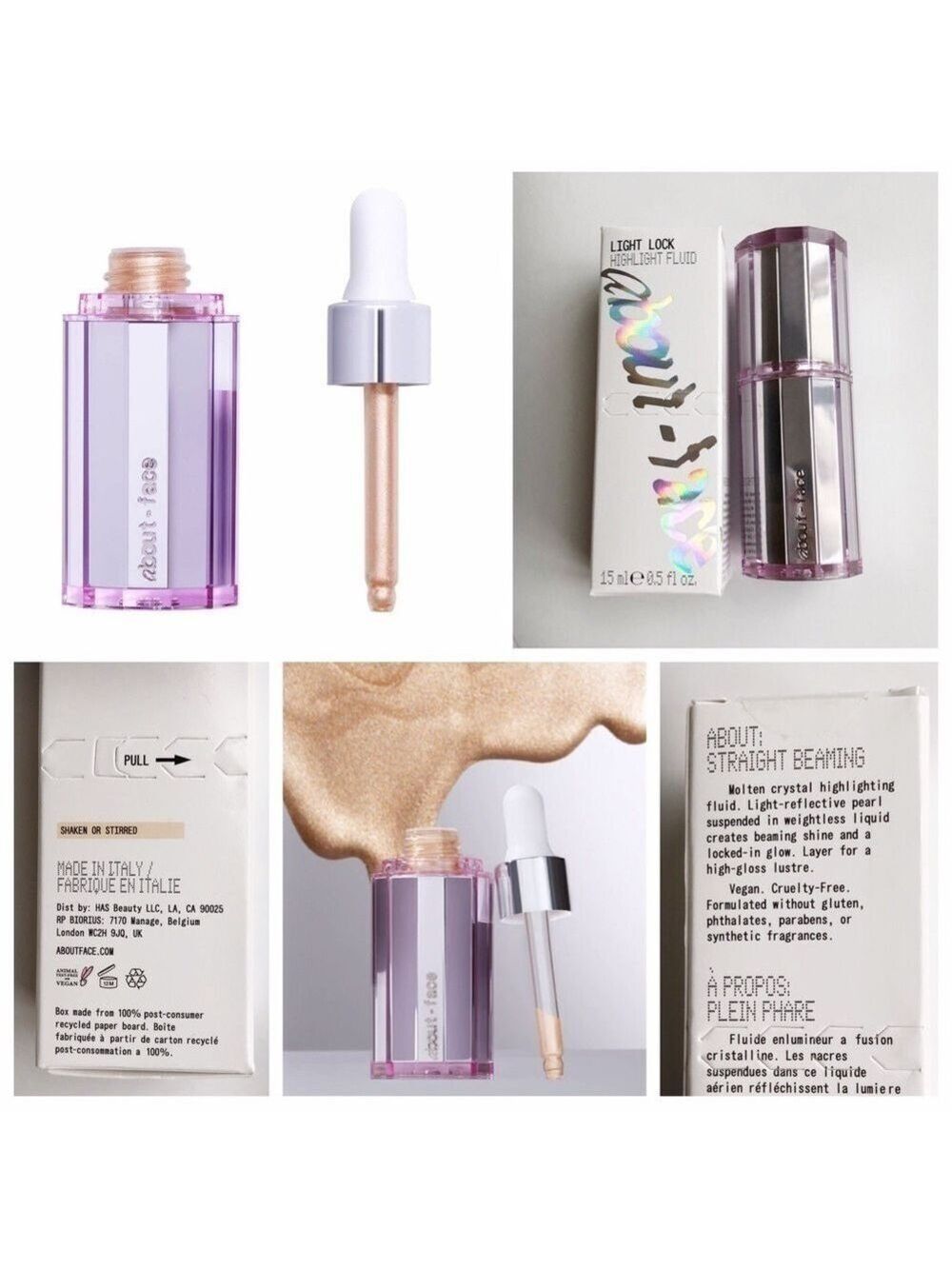Brand New Makeup Bundle Aesthetica Contour Kit Fenty Highlighter Huda Lipstick - Picture 6 of 10